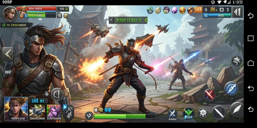 Tangkapan layar gameplay 99RP yang menarik dan penuh strategi.