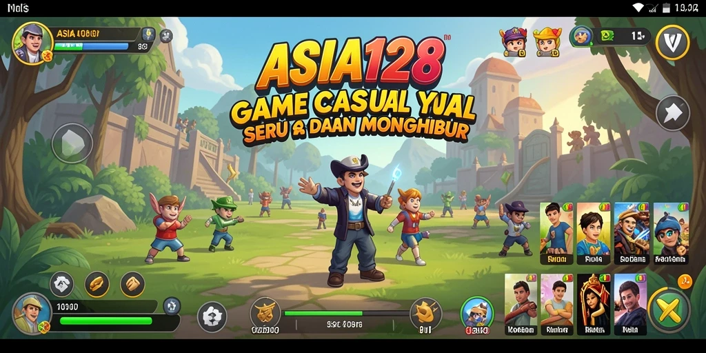 Screenshot gameplay <strong>ASIA128</strong> menunjukkan momen seru dan menghibur dalam permainan Casual.