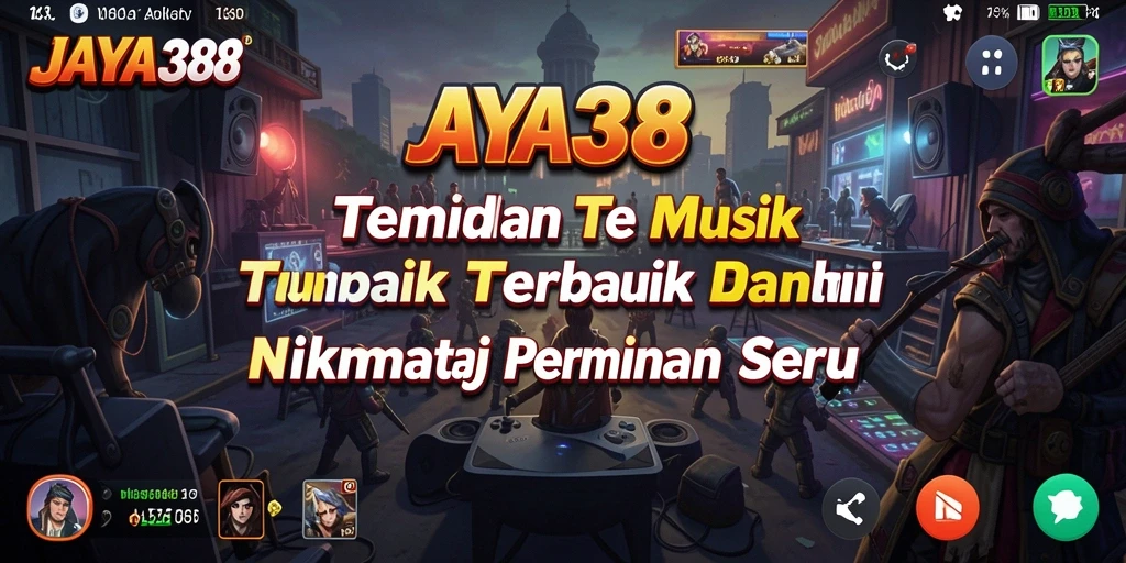 Gameplay JAYA388 yang seru dan interaktif saat bermain musik.