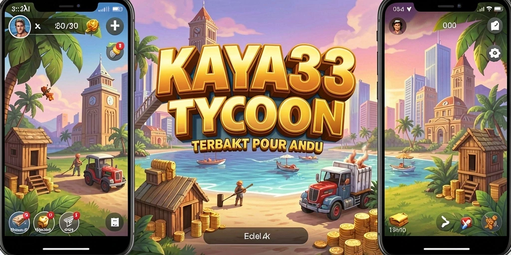 Tampilan gameplay KAYA33 yang menarik dan penuh strategi Tycoon.