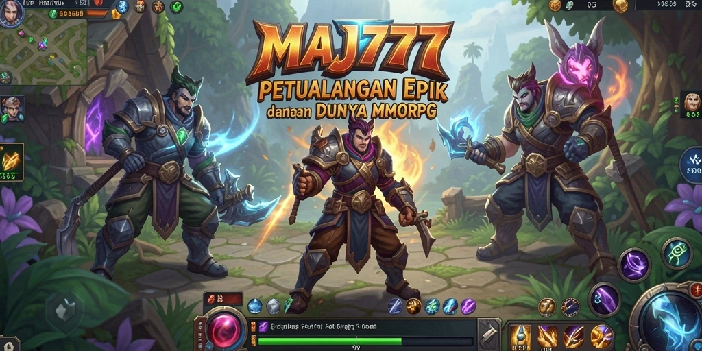 Tampilan gameplay seru dalam dunia <strong>MAJ777</strong> yang luas.