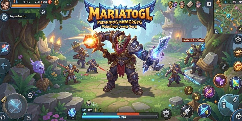 Tampilan gameplay <strong>MARIATOGL</strong> yang mendebarkan dan interaktif.