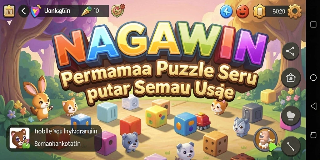 Tangkapan layar menampilkan gameplay NAGAWIN yang seru dan menantang.