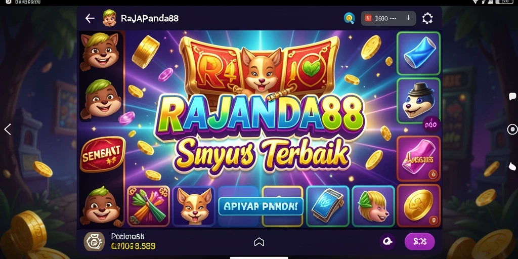 Screenshot menampilkan grafik memukau dan gameplay mendebarkan di RAJAPANDA88.