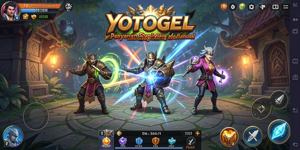 Screenshot gameplay YOTOGEL yang menunjukkan aksi strategis.