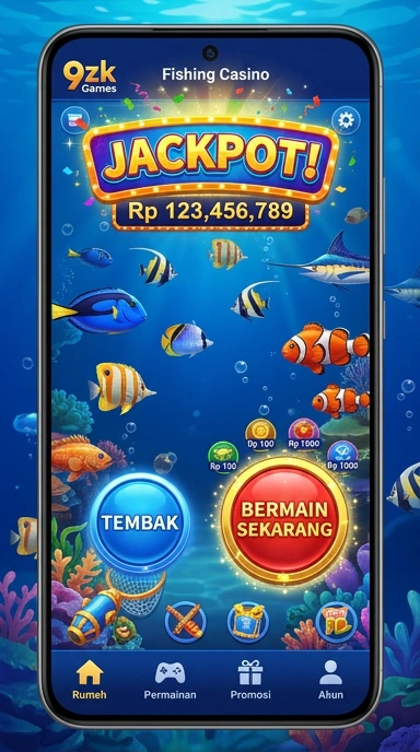 Tampilan awal aplikasi 9zkgames dengan pilihan aplikasi menarik.